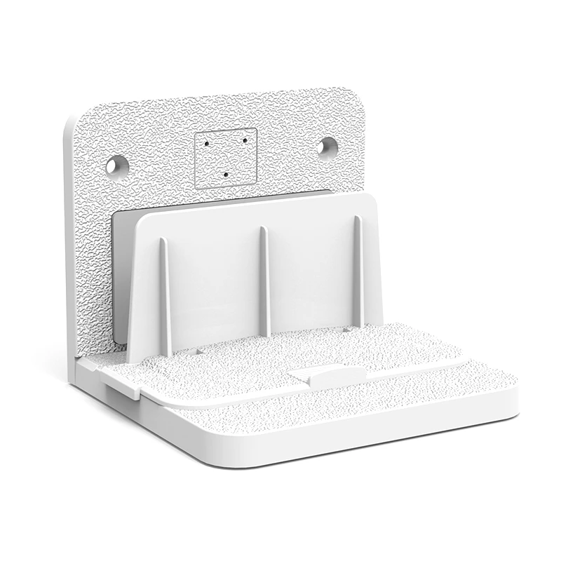 BNGF-Wall-Mounted Bracket, Set-Top Box Bracket/Router/Optical Modem/Switch/Wireless Screen Device Universal Wall Mount White