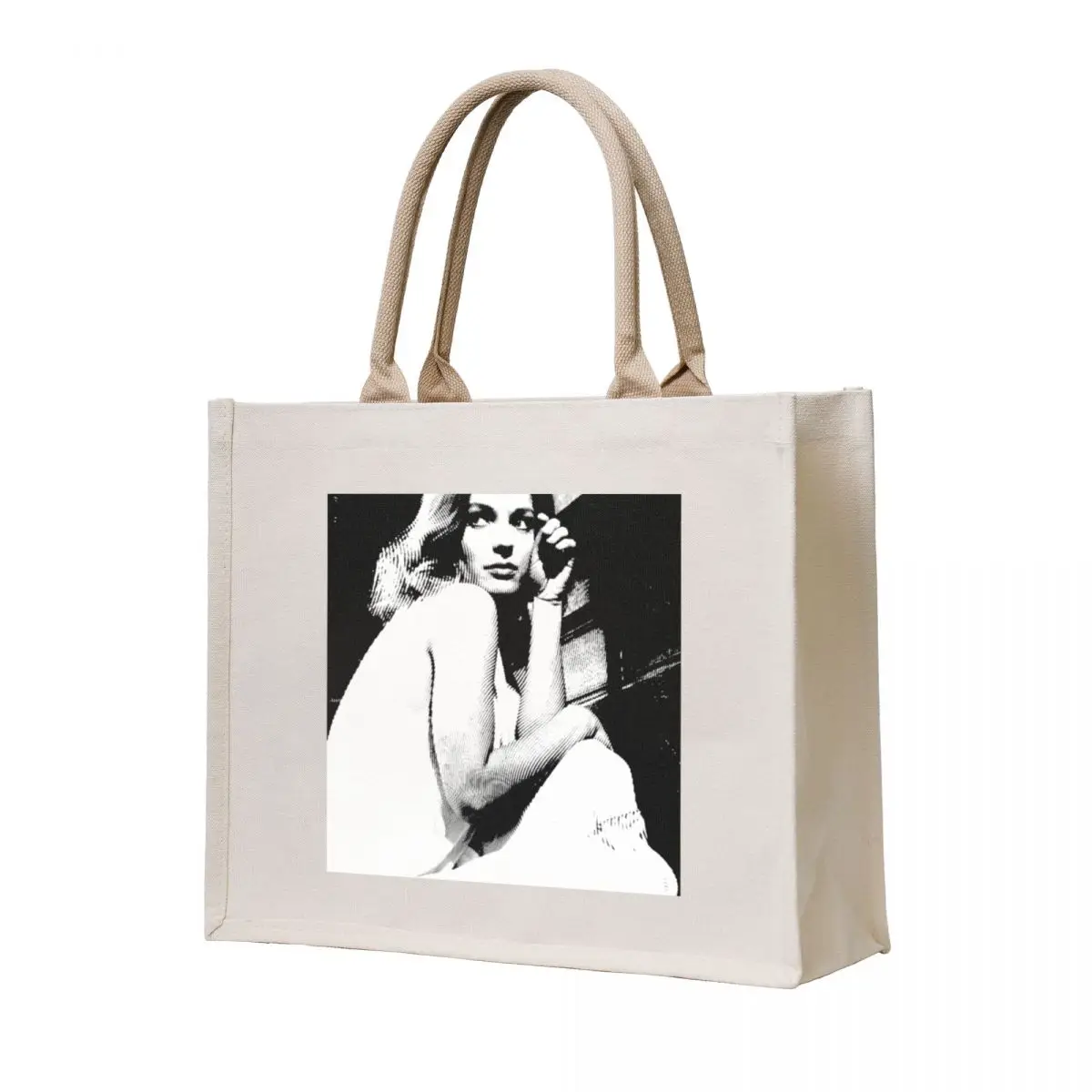 

Iconic Romy Schneider Tote Bag Gift bags tote bags men Canvas bag for women