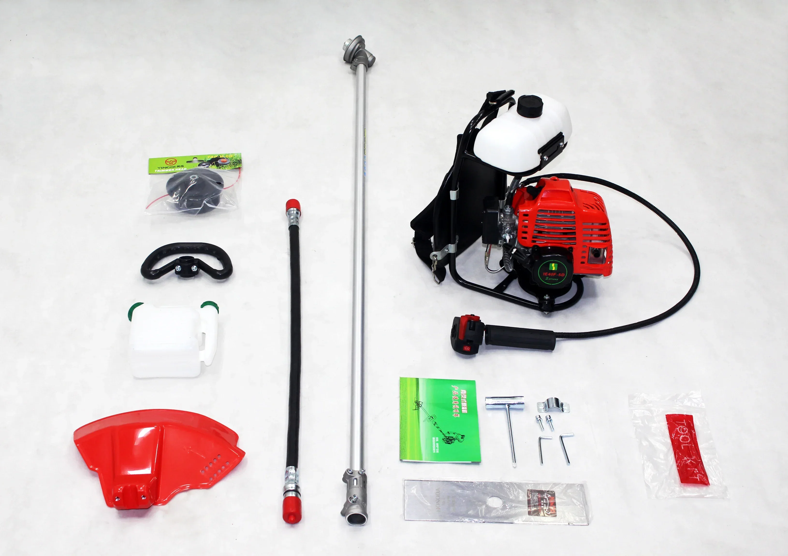 

Lawn Mower Knapsack Mower 1E40F-5D Float Type 2 Stroke 1.3KW 42.7CC Shrub Branch Cutting Garden Machine Hedge Trimmer f