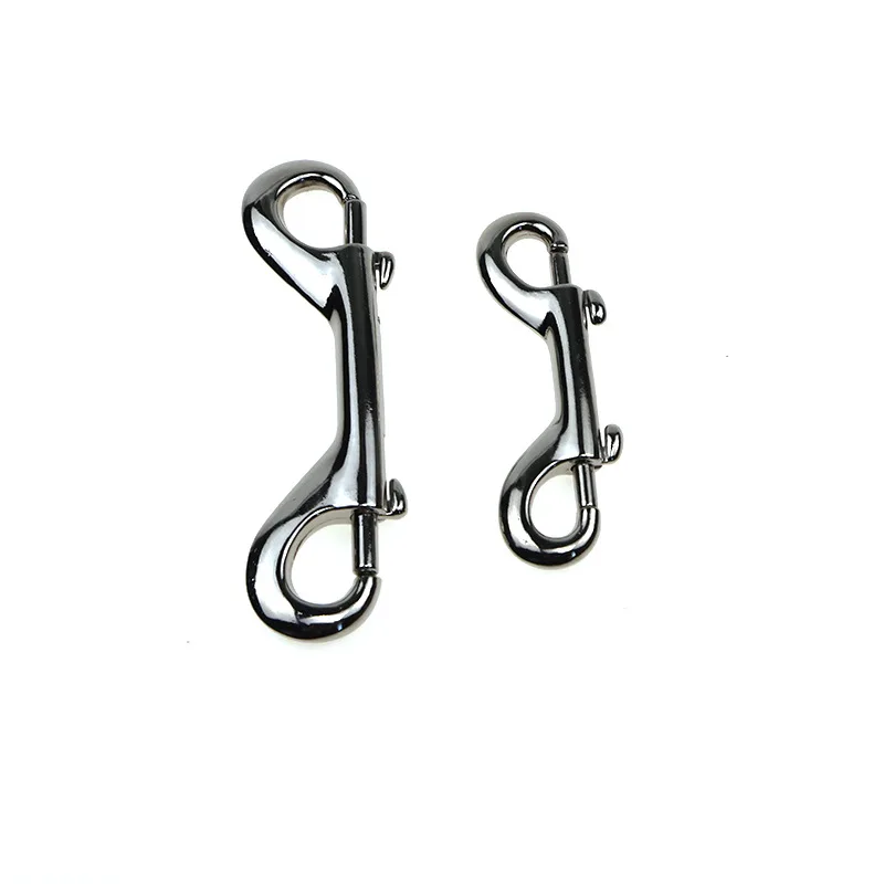 1 set di anelli per legare il cavallo in acciaio inossidabile, dispositivo per allenamento, sicurezza del cavallo, rilascio della corda incrociata, parti equestri, attrezzatura per l'allenamento del cavallo