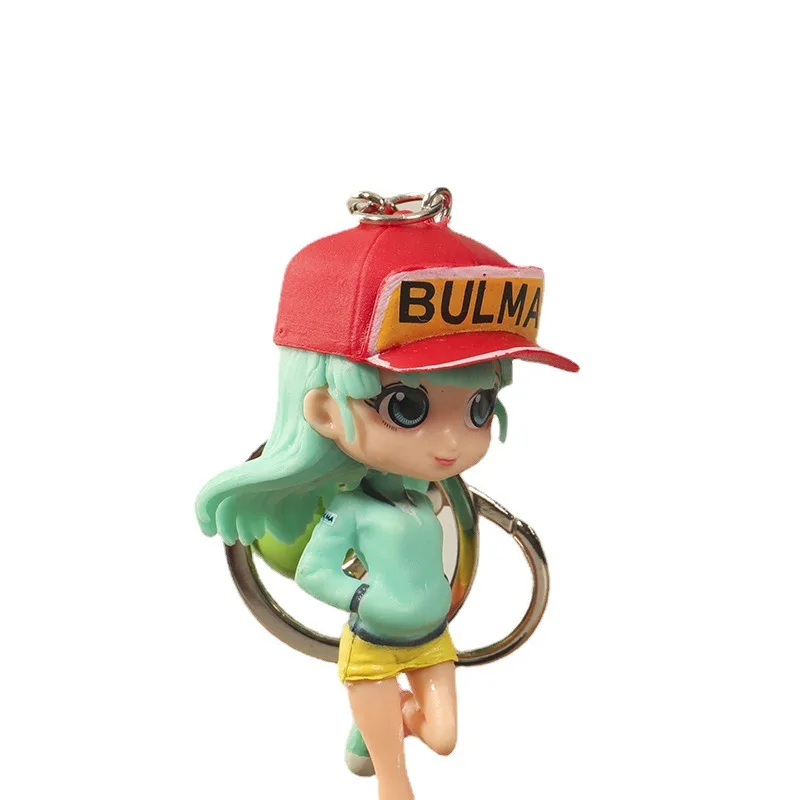 Anime Cute BULMA Kawaii Angel Wings Dr.Slump Arale Machine Doll ciondolo Cosplay modello in PVC portachiavi regalo