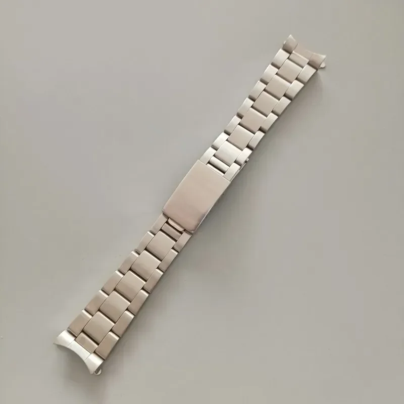 316L Brushed Stainless Steel Watch Bands 18mm 19mm 20mm Oyster Vintage Watch Strap Bracelet Fit For Rolex Watch