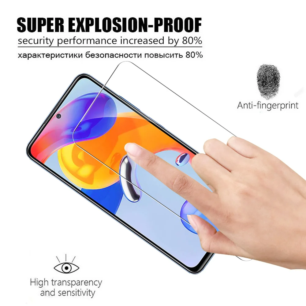 3PCS Protective Glass For Xiaomi Redmi Note 11 Pro 5G Screen Protector For Xiomi Redmi Note 11 Pro 4G 11S Tempered Film Cover