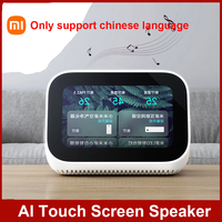 Xiaomi AI Touch Screen Speaker Bluetooth 5.0  3.97 inch Digital Display Alarm Clock WiFi Smart Connection For Smart Mi Speaker