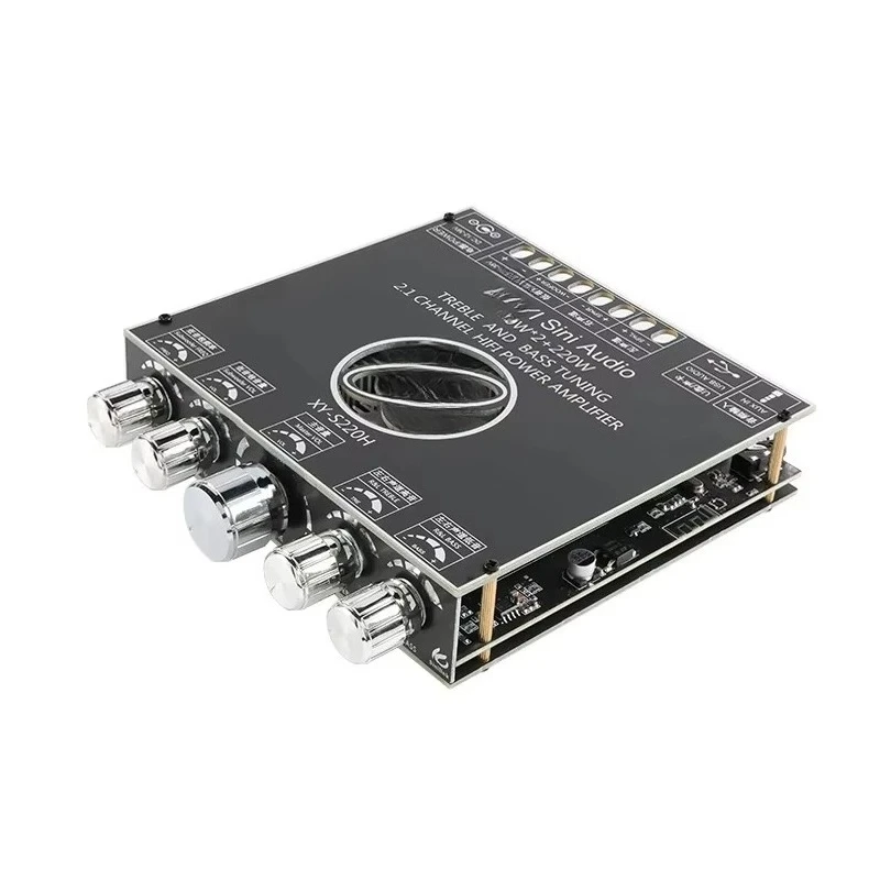 

XY-S220H 2.1 channel Bluetooth audio amplifier module 160W * 2 + 220W high fidelity