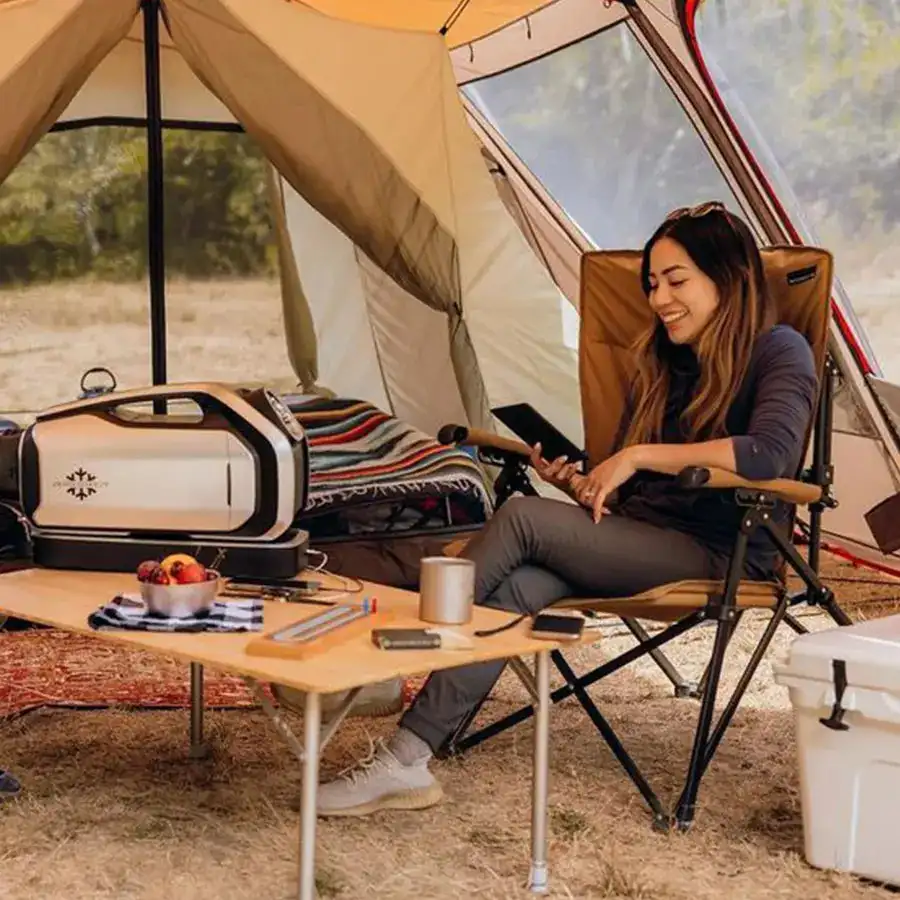 Portable Air Conditioner Zero Breeze AC DC Solar Mini 2300BTU Solar Battery Power Air Conditioner Portable for outdoor travel