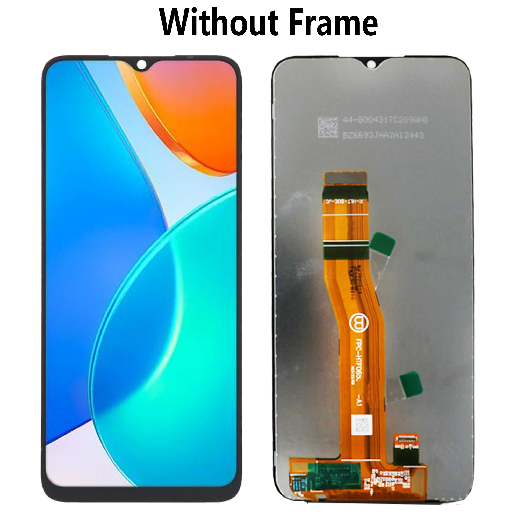 6.5\'\'Pantalla For Huawei Honor 70 Lite RBN-NX1 Full With Frame Display Screen Touch Panel Digitizer Replacement Repair LCD Parts