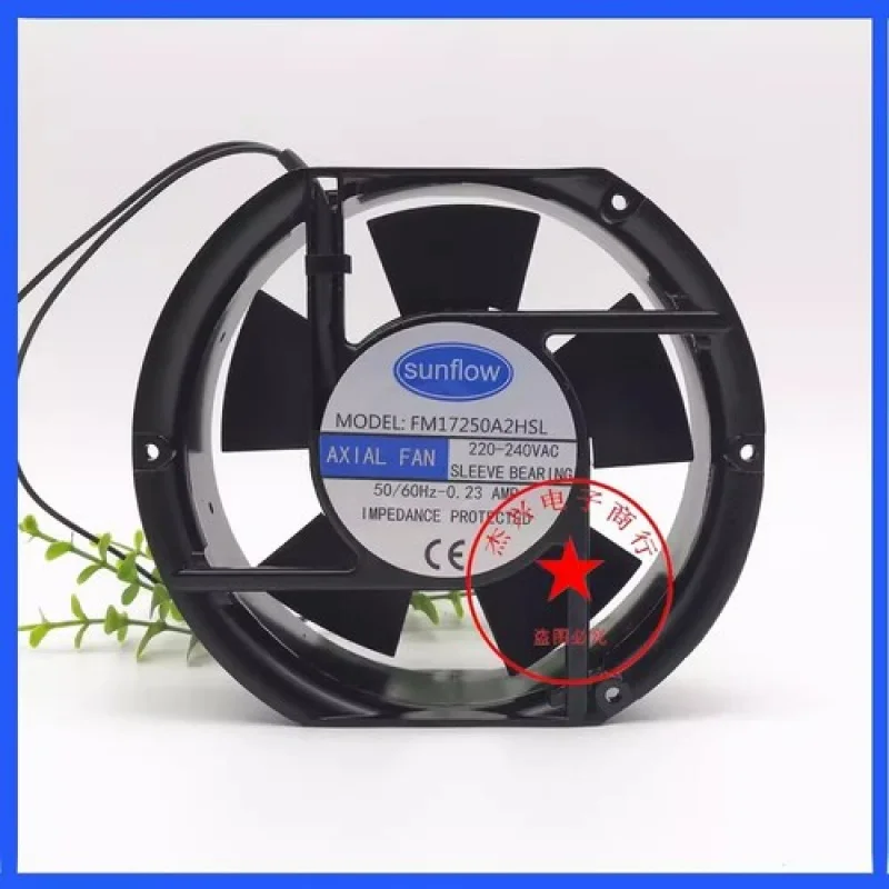

ОСЕВОЙ ВЕНТИЛЯТОР Y Sunflow FM17250A2HSL AC220V-240V 0,23A Осевой охлаждающий вентилятор