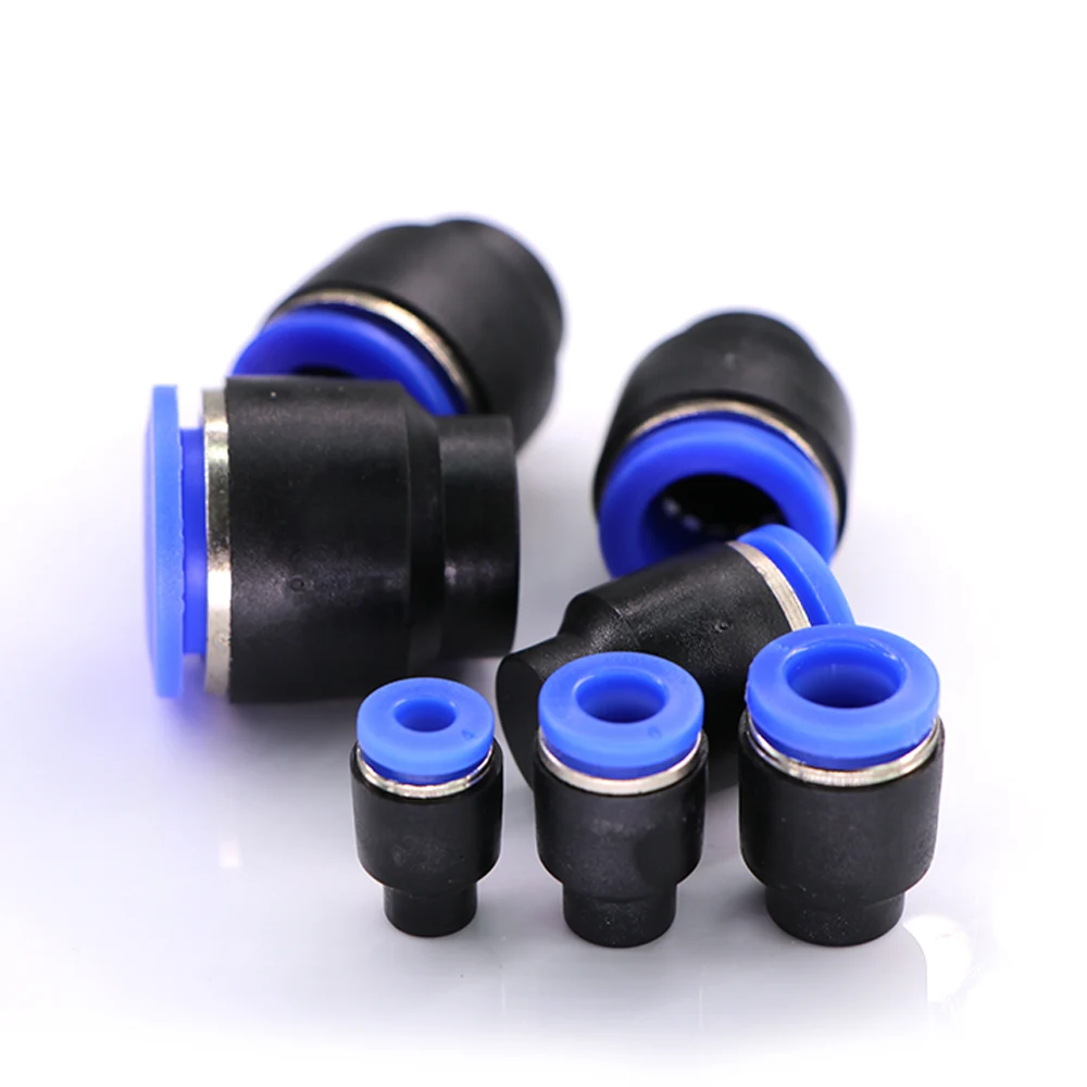 

4-16mm End Plug Hose Adapter Garden Irrigation Water Push Pipe Coupler Joint Slip Lock Quick Connectors Pneumatic Tube Fittings