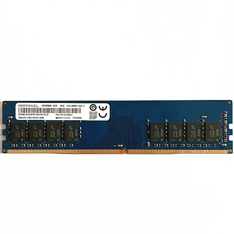 RAMAXEL-memoria DDR4 de escritorio, 8GB, 2666MHz, UDIMM, DDR4, 8GB