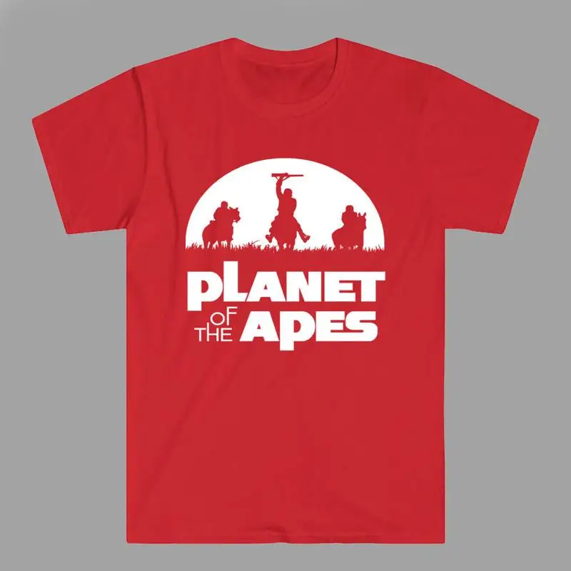 Camiseta roja para hombre de la película Planet Of The Apes Ansa Mission Icarus, talla S 3Xl