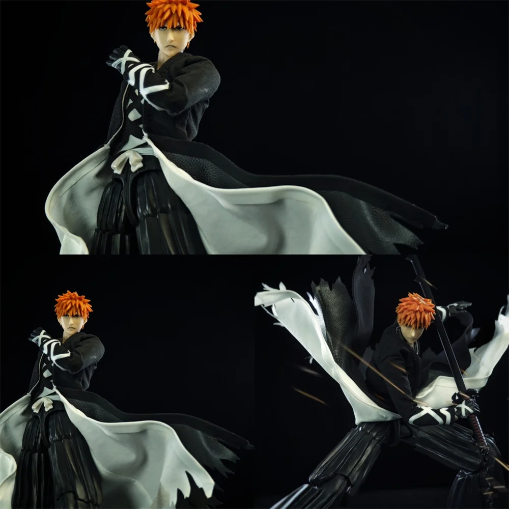 

1/12 Scale Japanese Classic Anime Mini Black Plain Clothes Sport Sweatshirt Pants Clothes Set For 6in Action Figure Body