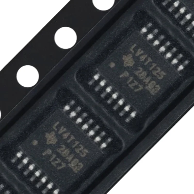 10 Brand New Original Sn74Lv4T125Pwr with Silk Screen Lv4T125 Tssop-14 Single Power Supply Four-Way Buffer Gate Chip