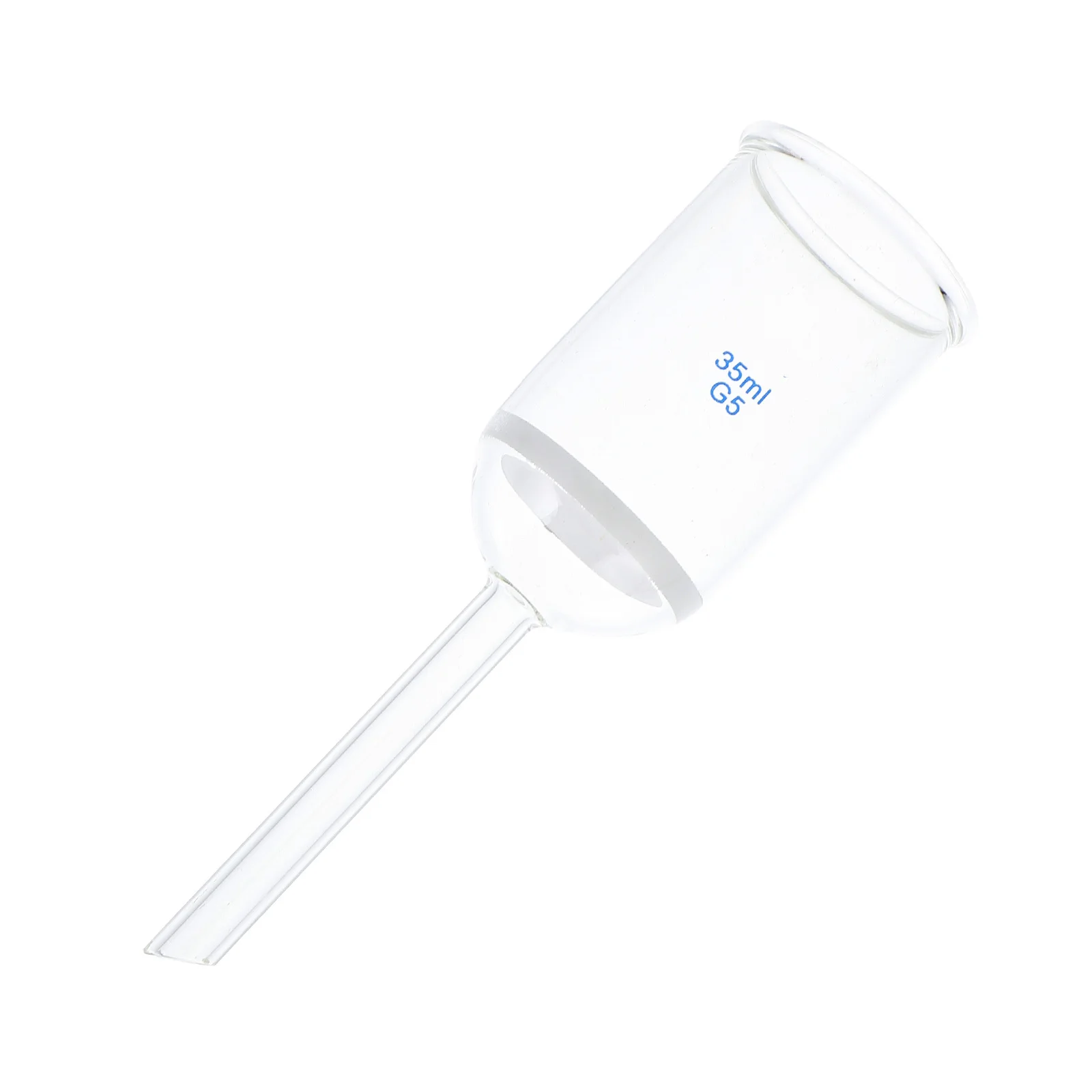 

Acid Resistant Glass Funnel Sand Core Laboratory Filtering Funnel Smooth Surface for Experiment High Chemical Durability