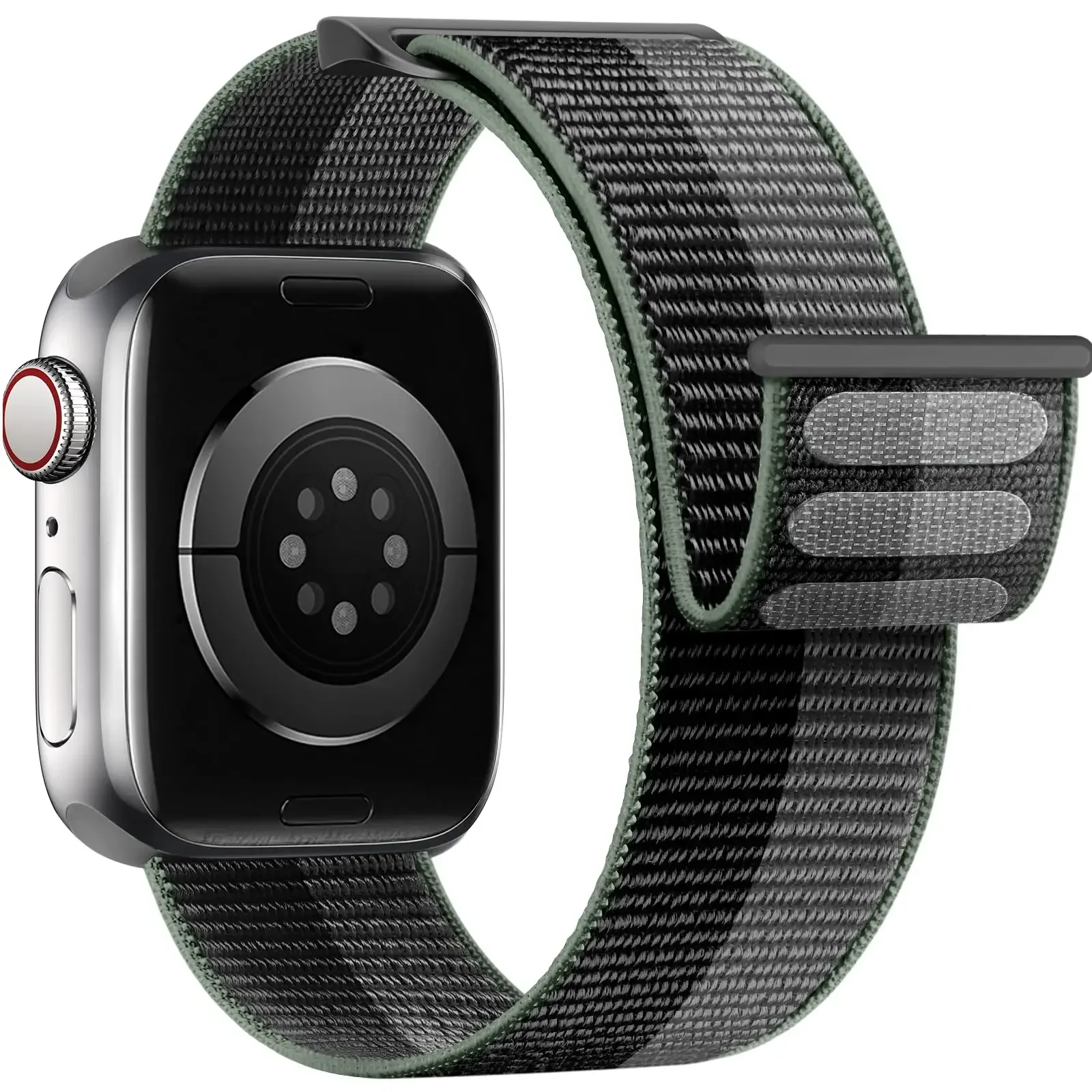 Nylon-Schlaufenarmband für Apple Watch Band 40 mm 44 mm 45 mm 42 mm 41 mm 38 mm Smart-Gürtelarmband für IWatch Ultra 49 mm 8/7/6/SE/5/4/3 – Detail 7