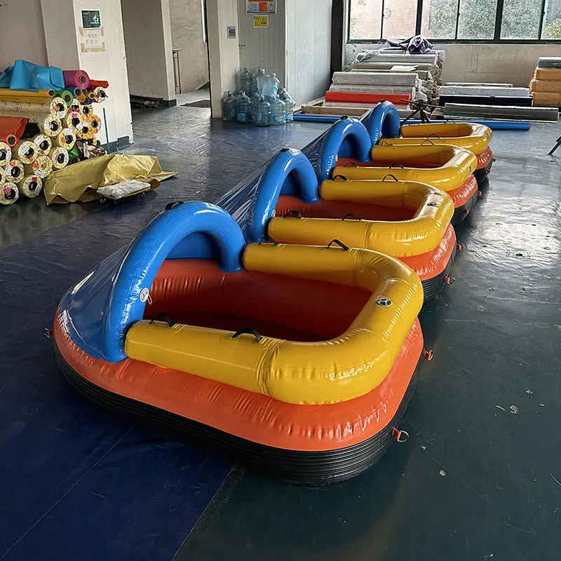 눈 고무 보트 겨울 부모 자식 스포츠 Pvc 눈 썰매 수상 스포츠 게임 풍선 Towable 보트