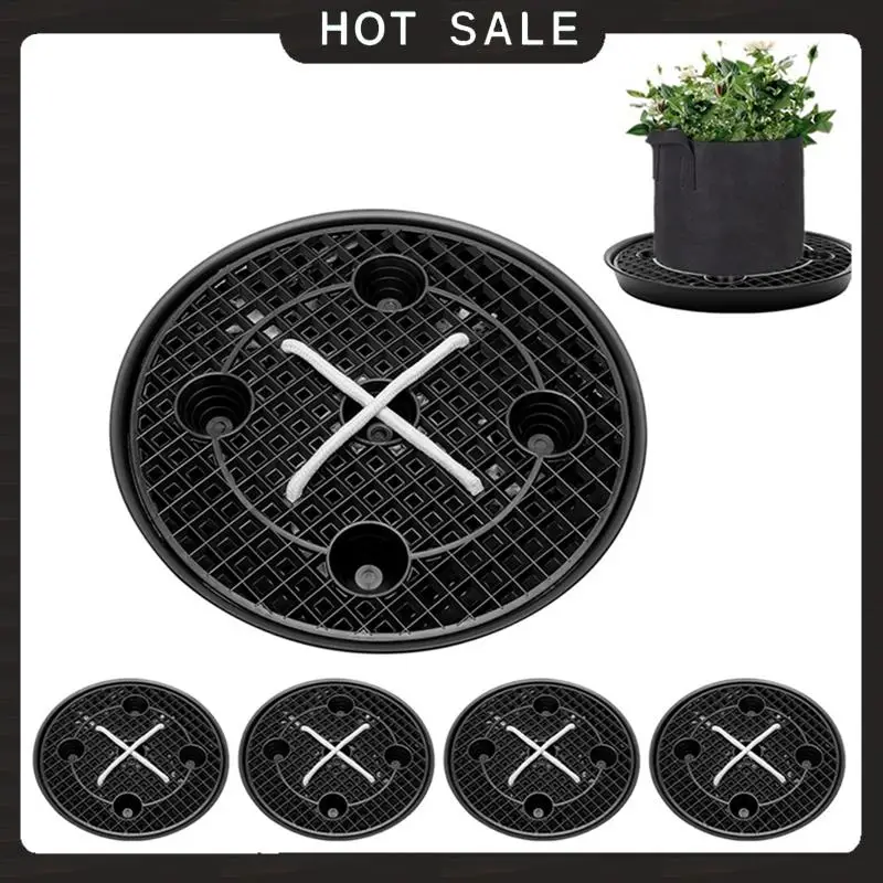

24-Hour Delivery Self Watering Fabric Pot Base 4-Pack Auto Pots Fit 5 Gallon Grow Bags,Auto-Irrigation Water Delivery System
