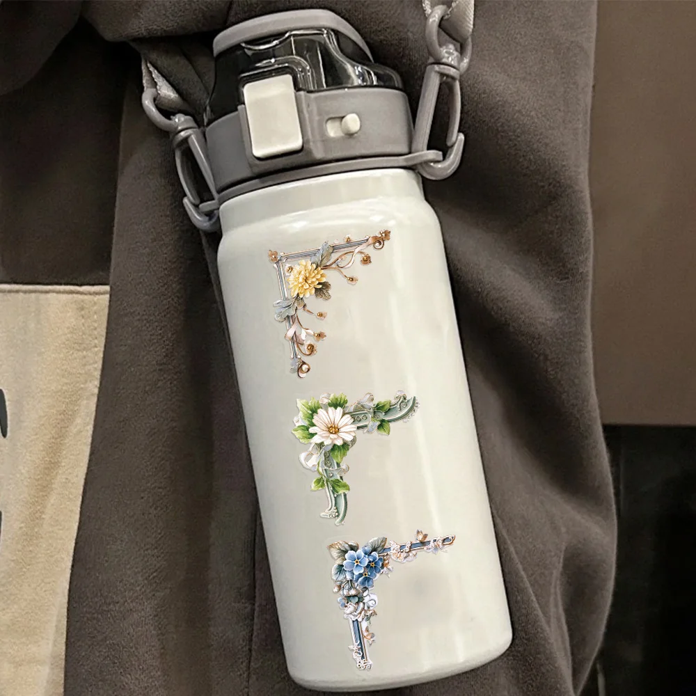 50 шт. креативные цветы фоторамка украшения ПЭТ граффити наклейки для багажа динамик скейтборд чашка воды украшения наклейки