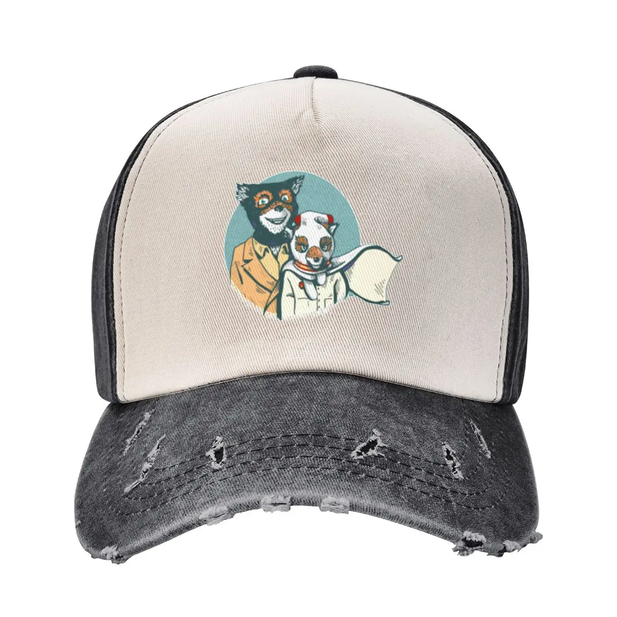 

Fantastic Mr Fox T-ShirtFamily Foxes Baseball Cap Winter hat derby hat fun hats Men Caps Women's