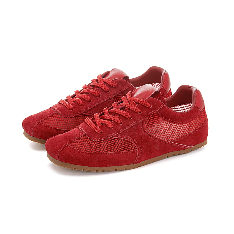 AIYUQI Women's Sneakers Mesh 2026 New Summer German Training Shoes For Women Large Size Flat Female Shoes