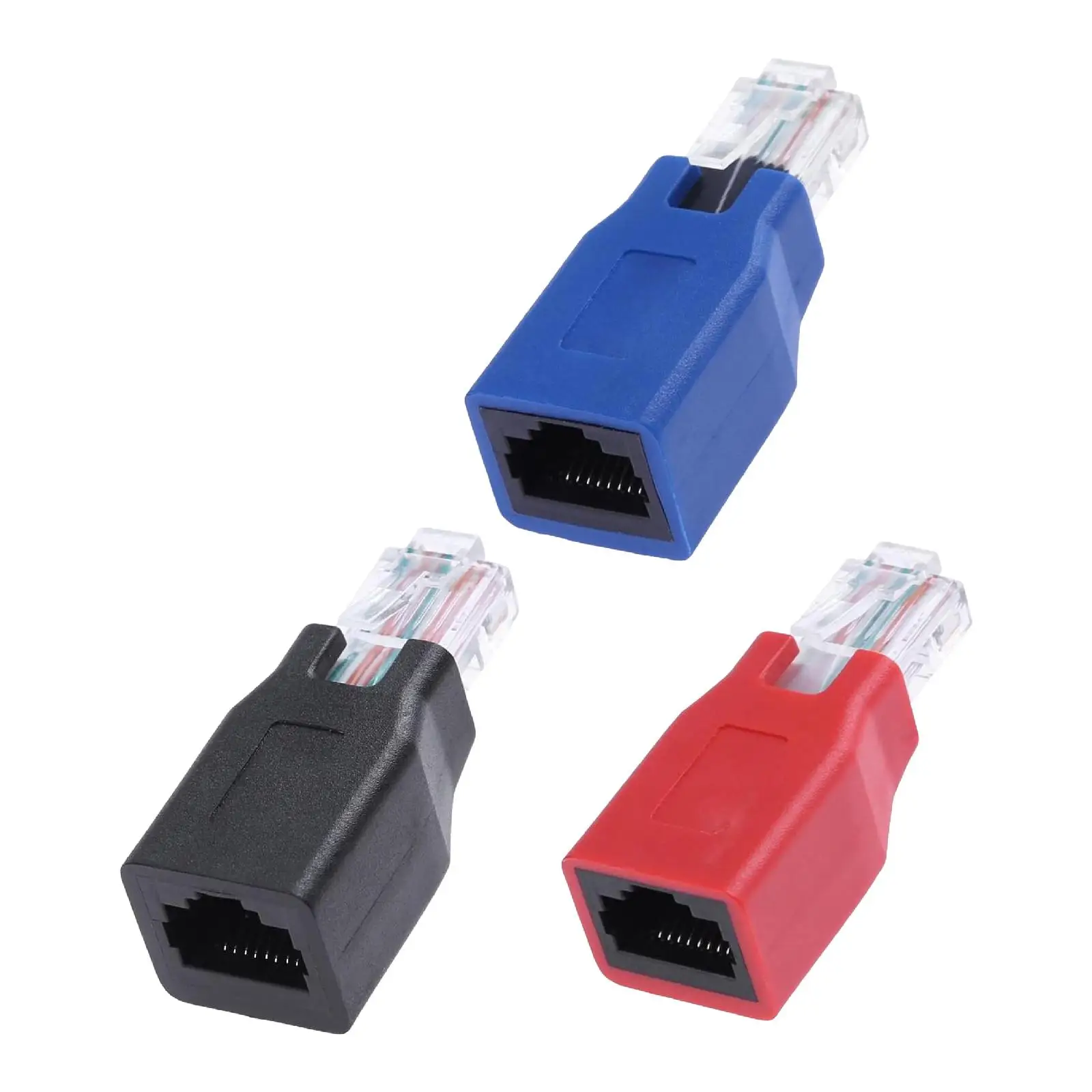 Ethernet Adapter, Male to Female Adapter, High Performance, Protect Computer Network Interface Connector Professional