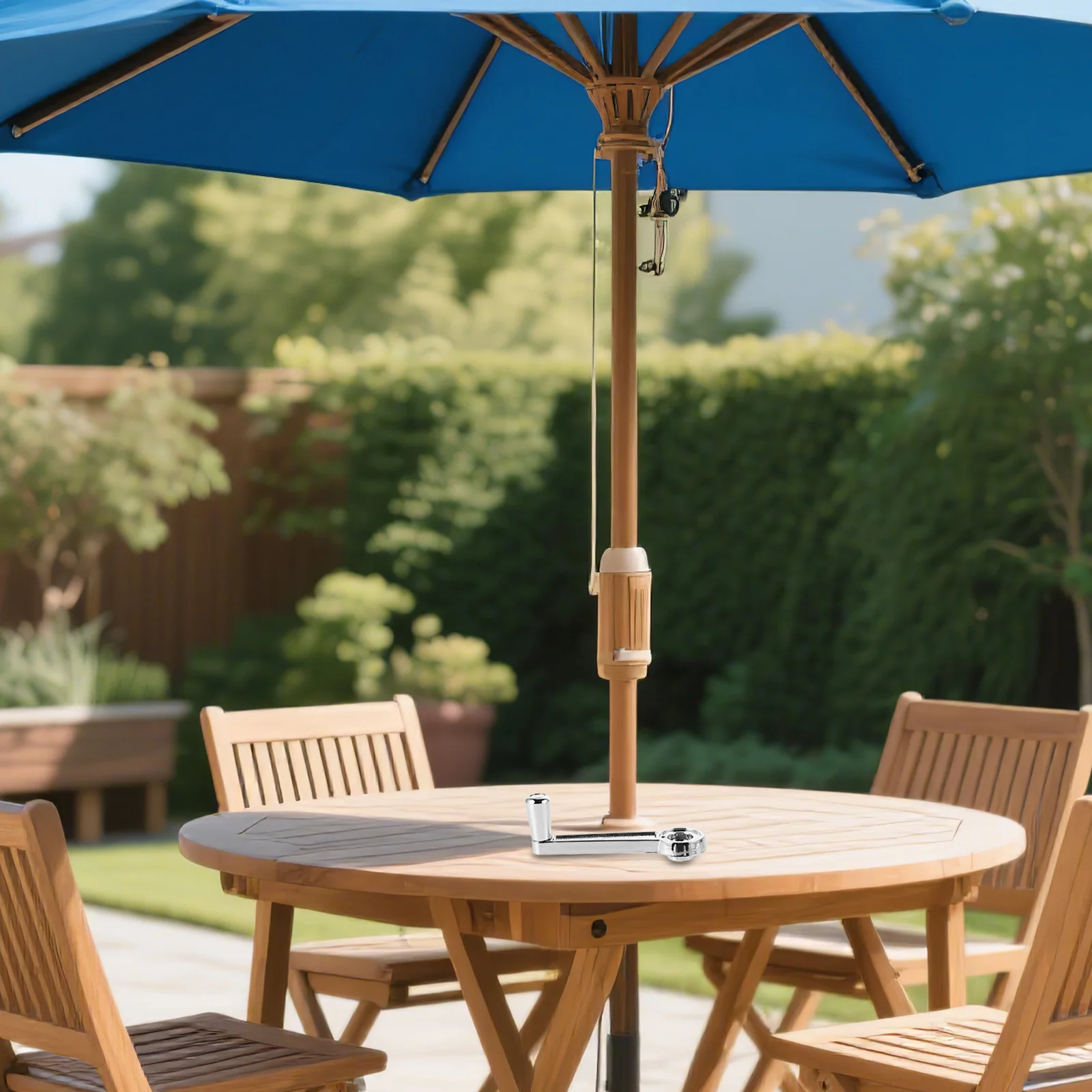 

Durable Outdoor Patio Umbrella Replacement Canopy Cover for Garden Sunshade Accessories Weatherproof Uv Protection