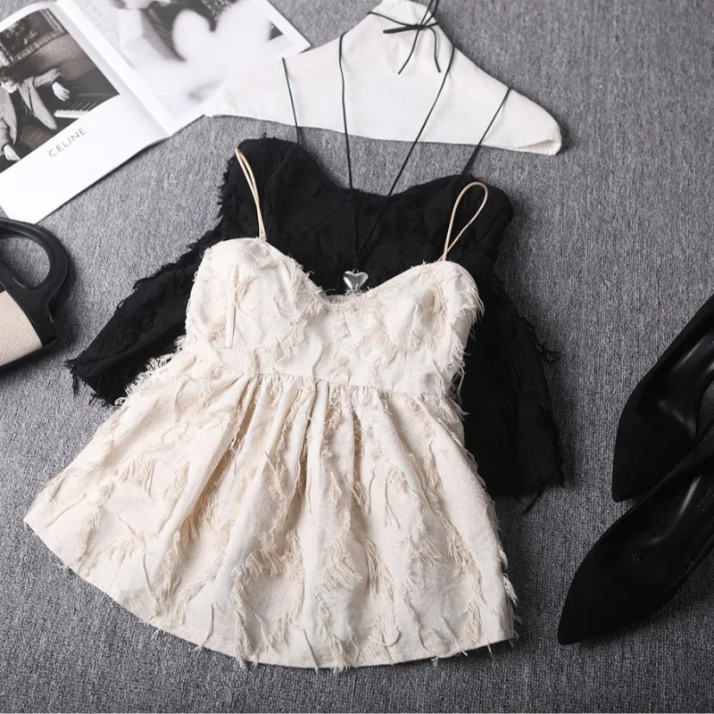 

New Strap Top Fashion Girls Summer Layered Camis Vest