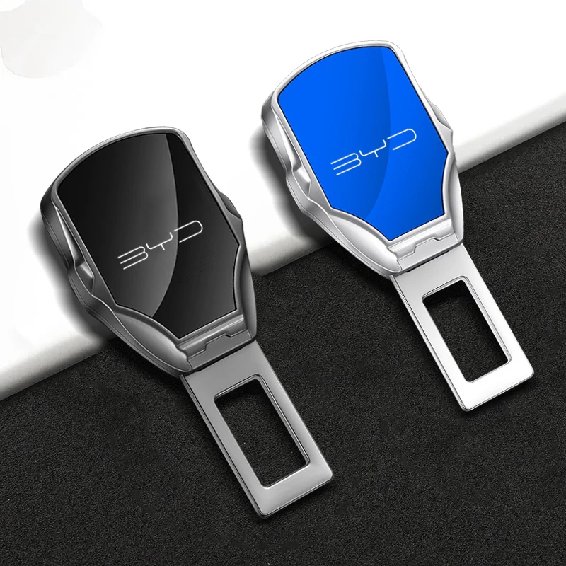 ل BYD أغنية زائد Atto 3 هان EV يوان تانغ DM 2018 تشين ختم دولفين E2 مقعد السيارة حزام كليب تمديد المكونات قفل مقعد السلامة مشبك