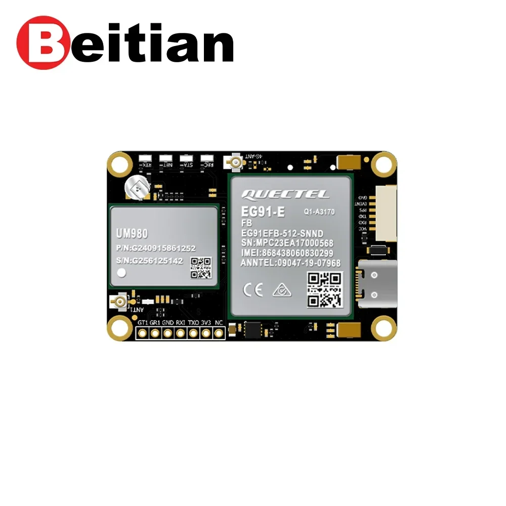 In stock Beitian Network RTK GNSS Board UM980 + 4G Communication Solution GNSS Module BG-348U