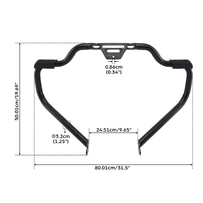 Osłona silnika motocyklowego typu wąsy, crash bar do Harley Softail Slim FLSL Fat Boy Sport Glide Heritage Classic Low Rider 2018-2025 — zdjęcie 7
