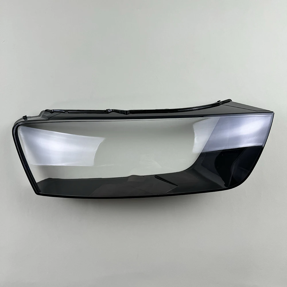 For Audi Q3 2016-2018 Car Front Headlight Lens Cover Lampshade Glass Lampcover Caps Headlamp Shell Transparent Light Lamp Case