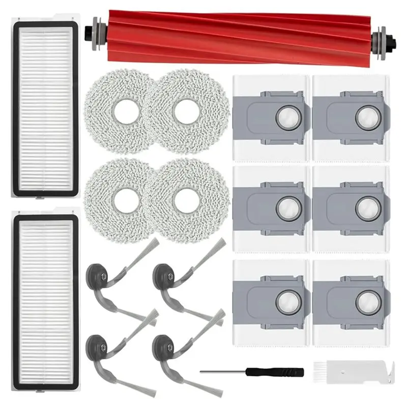 

Комплект запасных частей для робота-пылесоса UNCL - аксессуары для моделей Roborock QV 35A, QV 35S, QR 598, QR 798