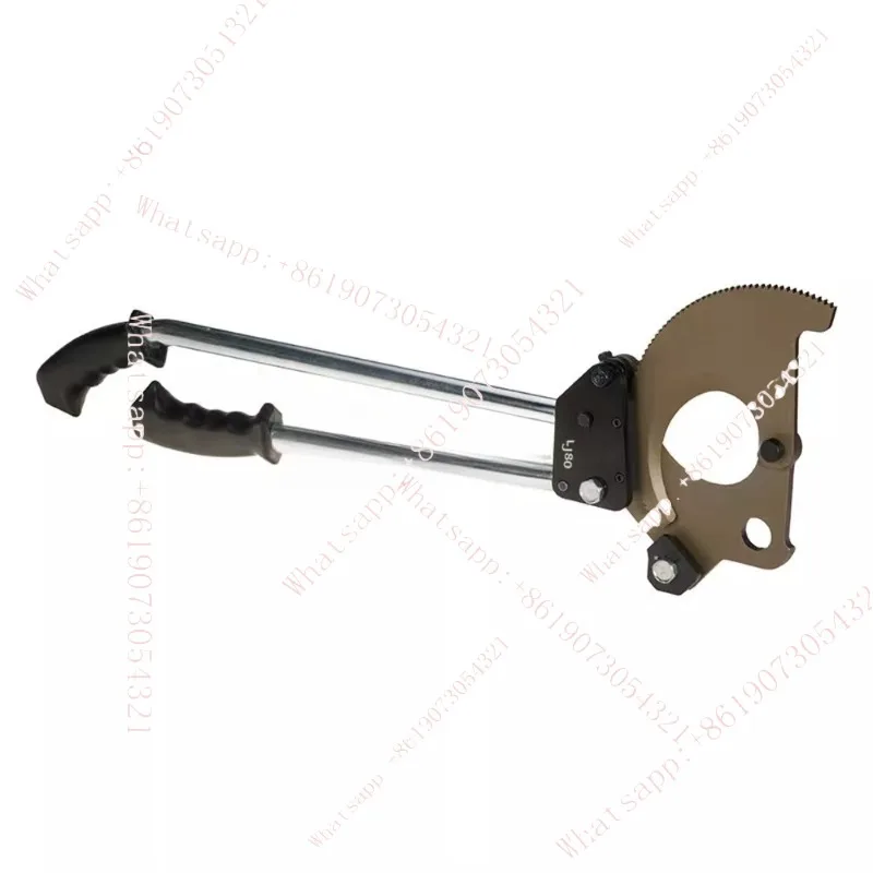 LJ80 ratchet type long handle cable cutter cable cutter copper aluminum armored cable diameter 80mm wire cutter