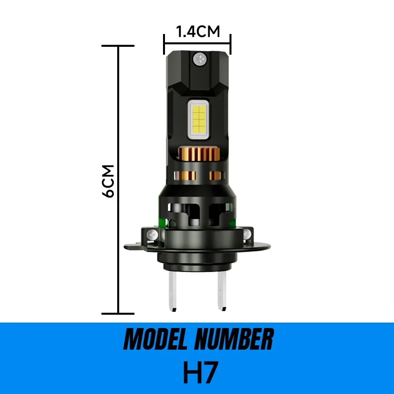 

H7 H8 H9 H11 HB2 HB3 HB4 H4 9003 9005 9006 LED Car Headlight Bulbs 12V 120W 6000K Direct Plug
