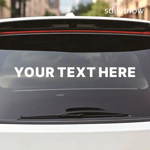 DIY विज्ञापन कस्टम टेक्स्ट स्टिकर फ्रांस अंग्रेजी चीनी जापानी अक्षर हिब्रू वेबसाइट नाम लोगो कार खिड़की दरवाजा डीकैल सजावट 10 best sales जापान कार - №3