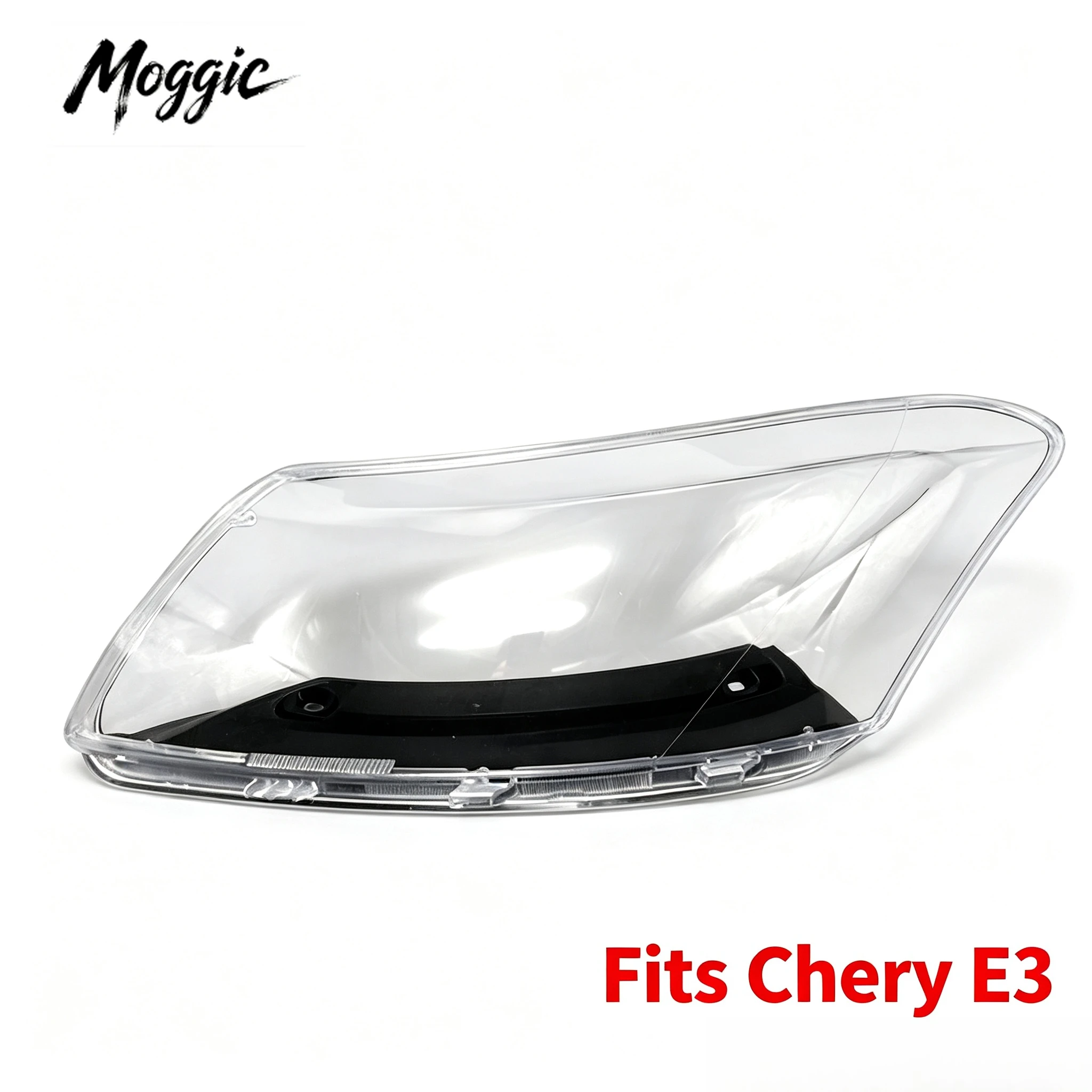 Moggic is suitable for Chery E3 large lampshade, Chery E3 headlight transparent lampshade, Chery E3 headlight lampshade