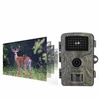 Infrared Night Vision Camera 2.0in TFT HD Display 1920x1080P IP66 Waterproof Wildlife Trail Camera for Outdoor HD Hunting Camera