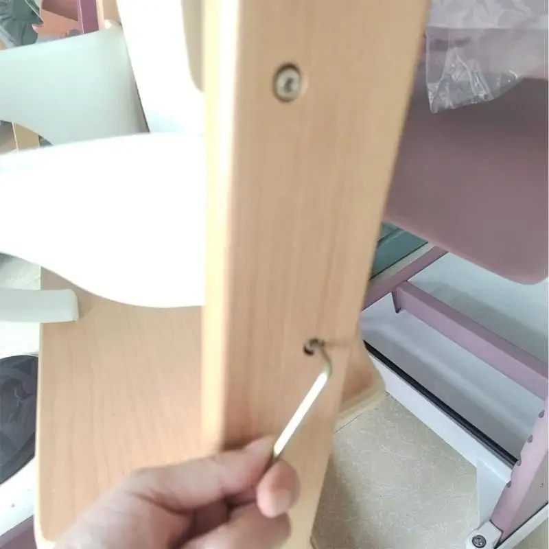 حزمة برغي موثوقة مقاومة للصدأ لتجميع كرسي مقعد وقت تناول الطعام للرضع ومسامير تركيب الدعم الهيكلي 15UB #1