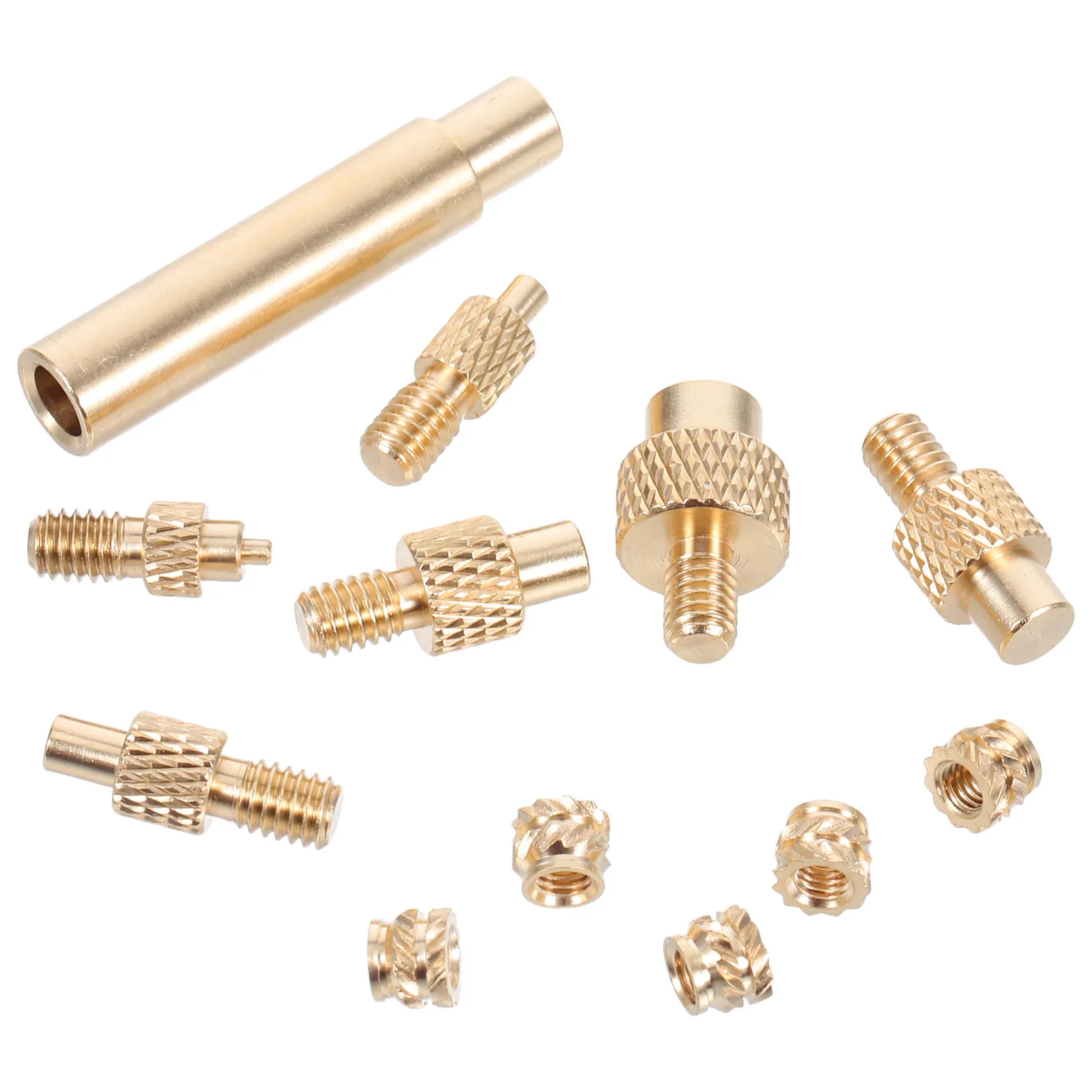 

3D Printer Accessories Copper Threaded Inserts Heat Set Tips Replaceable Parts Kit High Pressure Design Easy Installation Wide