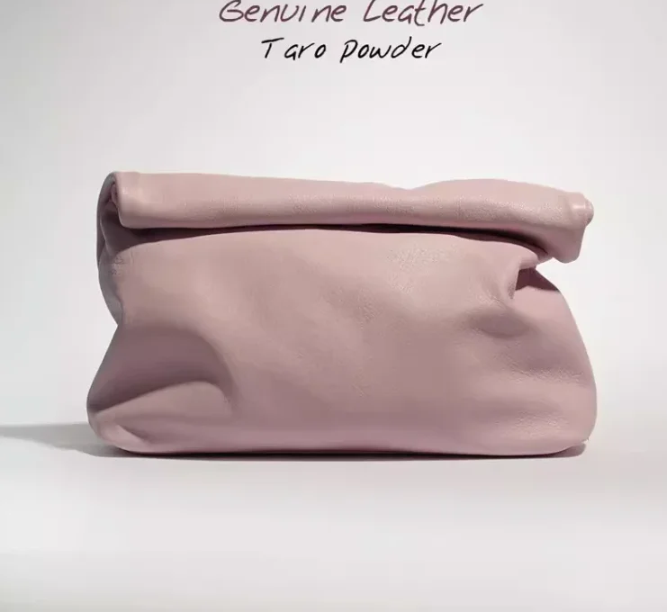 Clutch Bag Evening Phone Pocket Women's High Quality Genuine Leather Design Handbags New