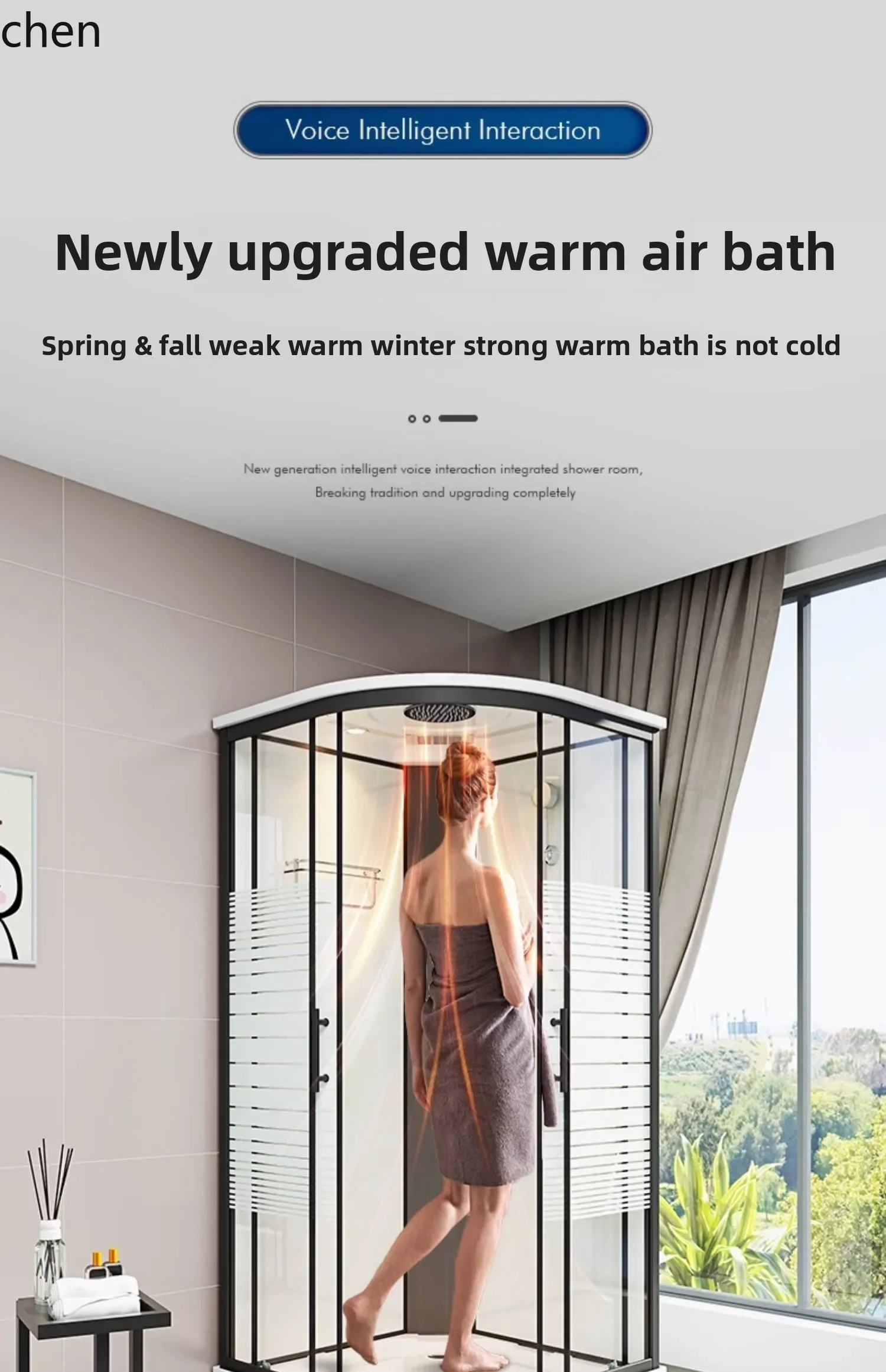 H22- integral shower room integrated bathroom bathroom bathroom toilet shower room