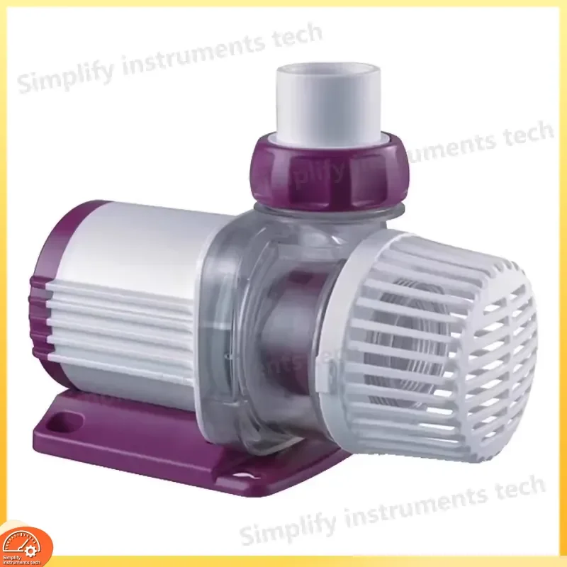 Silent DC Aquarium Submersible Water Pump WiFi LCD Control Fish Tank Circulation Pump for Hydroponics Pond Fountain Eco