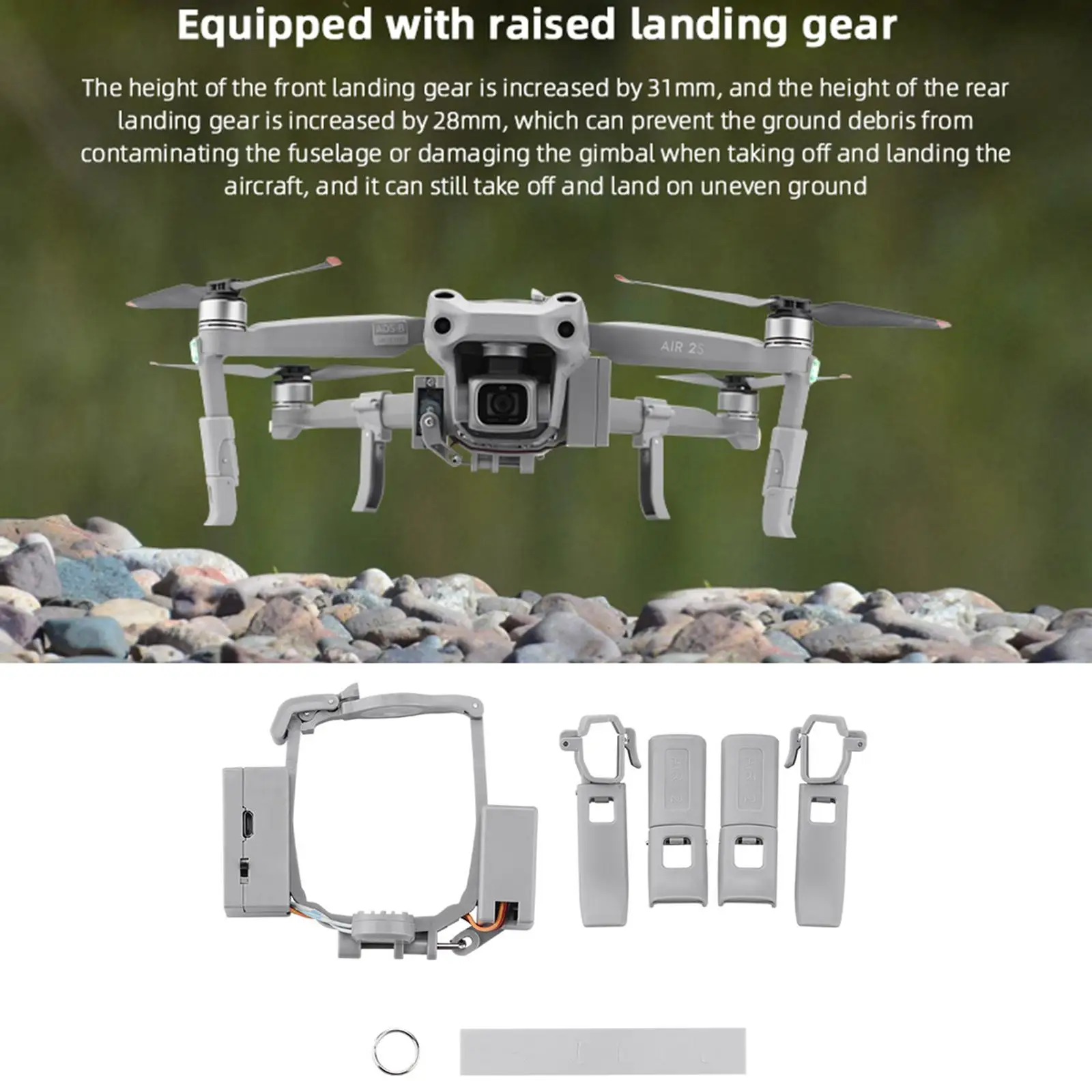 

Air Dropping System with Landing Release and for DJI /S Accessories