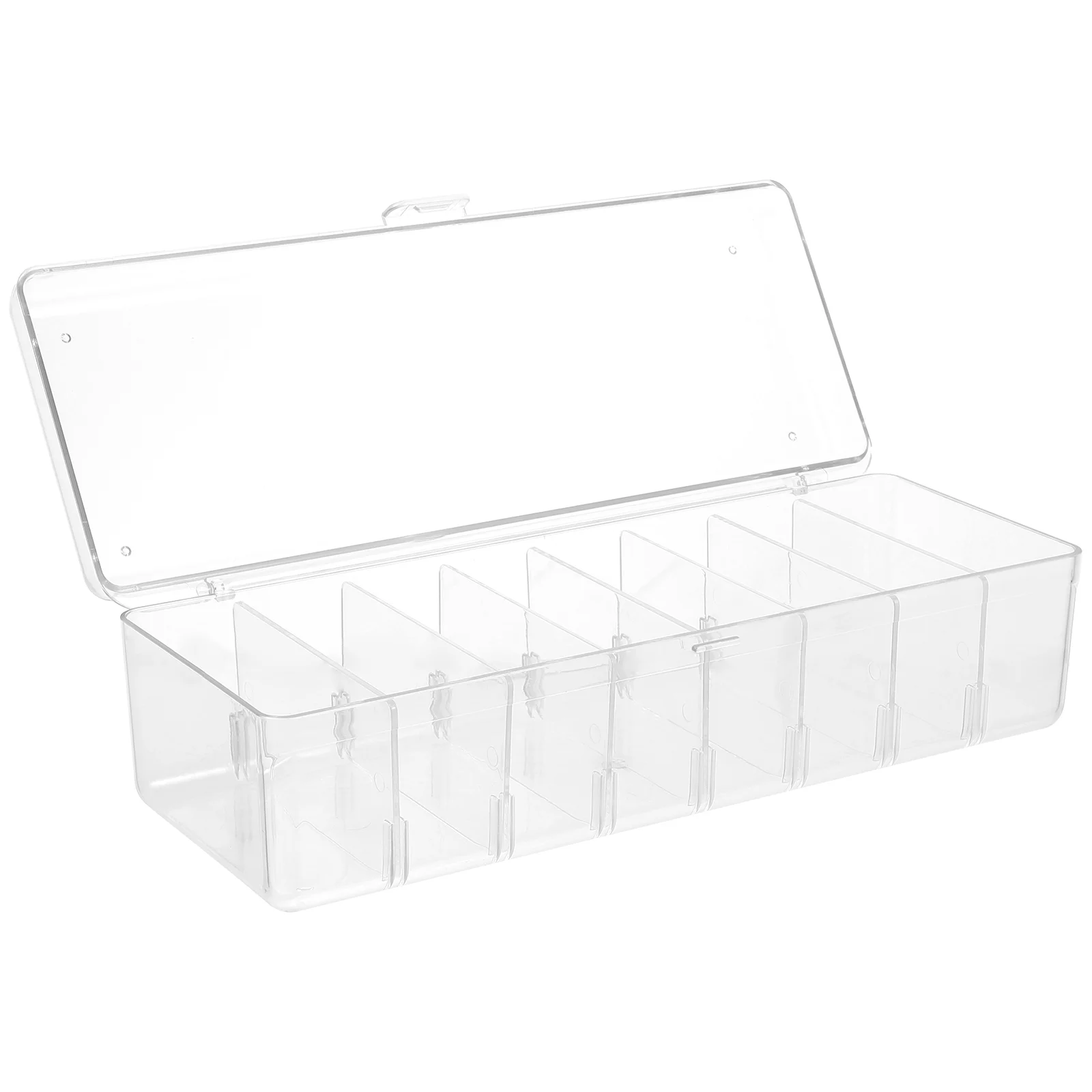 Card Storage Box Piles Game Flash Cards Holder Business Display Base Plastic Holders Electronic Product Travel