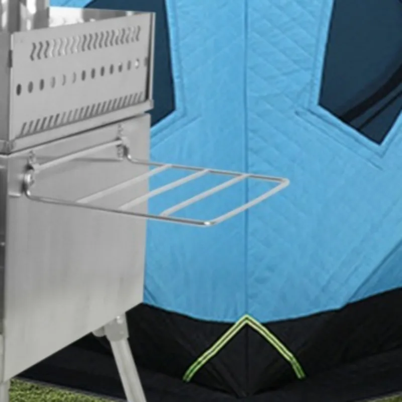 Stainless Steel Portable Folding Stove Outdoor Beach Barbecue Picnic Family Burner Stove Tourist Mountaineering Camping Stoves