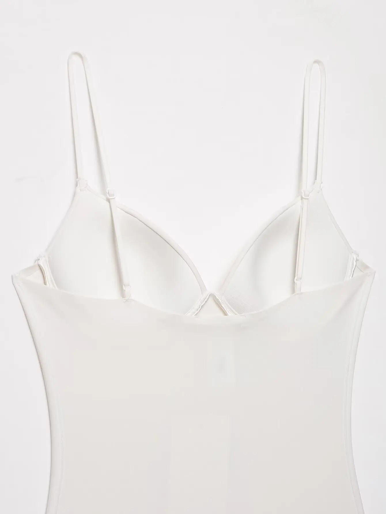 TFMLN Sommer Damen Bodysuit mit Herzausschnitt, ärmellos, einfarbig, Trägerlos, Thong, Body Shaper, Alltagskleidung, 2026 Neu – Detail 12