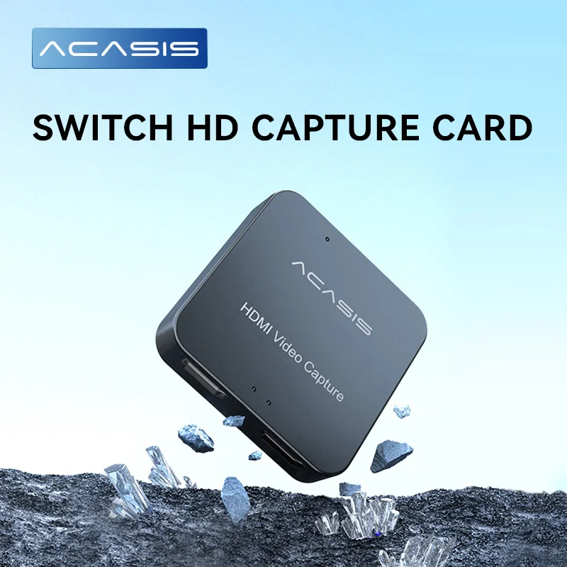 

Карта видеозахвата Acasis HDR10 RGB для камеры, игровая консоль для iPad для прямой трансляции, видеоконференций