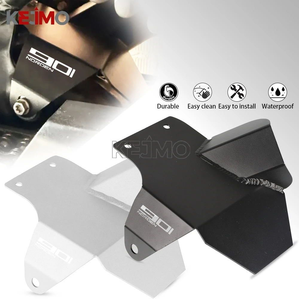 

For Husqvarna 901 Norden Norden901 2022 2023 2024 2025 2026 Motorcycle Rear Shock Heat Shield Guard Exhaust Pipe Protector Cover