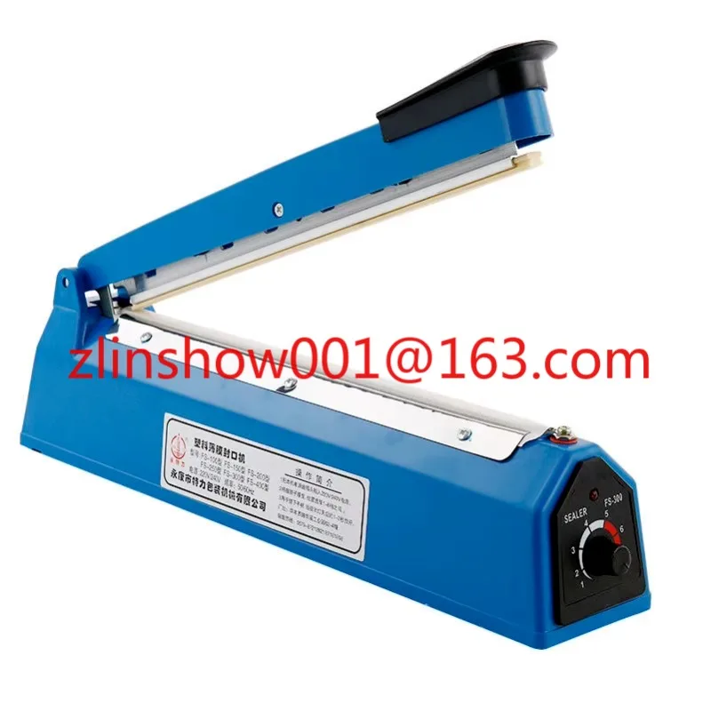 400mm Plastic Bags Impulse Sealer Machine Plastic Bag Manual Sealing Machines Snack Packing Bag Heat Sealer Sealing Machine