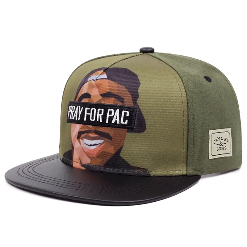 New High Quality Luxury male Era Women Men\'s HipHop Sun Hats Flat Top Baseball Cap Adjustable Snapback Gorras Hombre Sports Hat